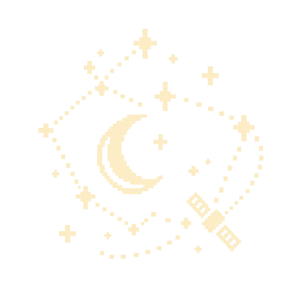 Samantha Mallari’s moon and satellite logo